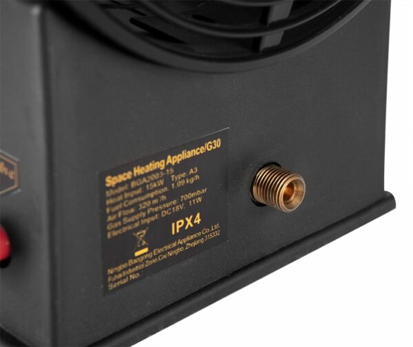 Akumulatorski plinski grelnik 30kW 18V (brez baterije) | 58GE101