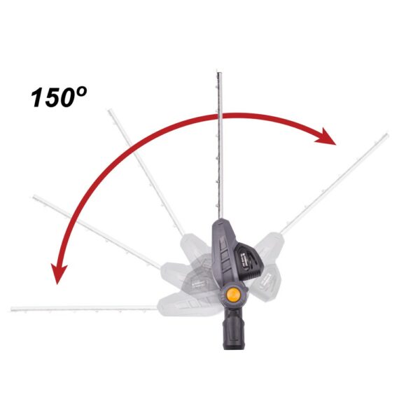 Akumulatorske teleskopske škarje za živo mejo 20V | PM-NAW-20C 41 cm