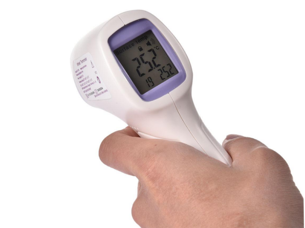 Brezkontaktni termometer 2v1
