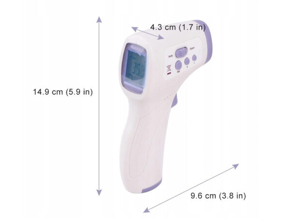 Brezkontaktni termometer 2v1