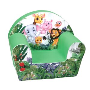 Afriške živali Otroški stolček | zelena