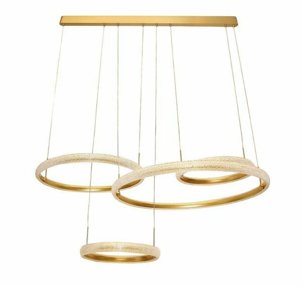 Dekorativna stropna svetilka 115W | zlato