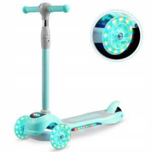 Otroški tricikel z osvetlitvijo LED | turkizna