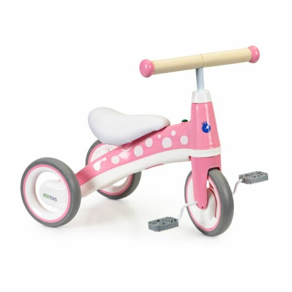 Otroški tricikel s pedali | roza