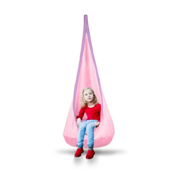 Otroški viseči stol Cocoon Neo-Sport | svetlo roza