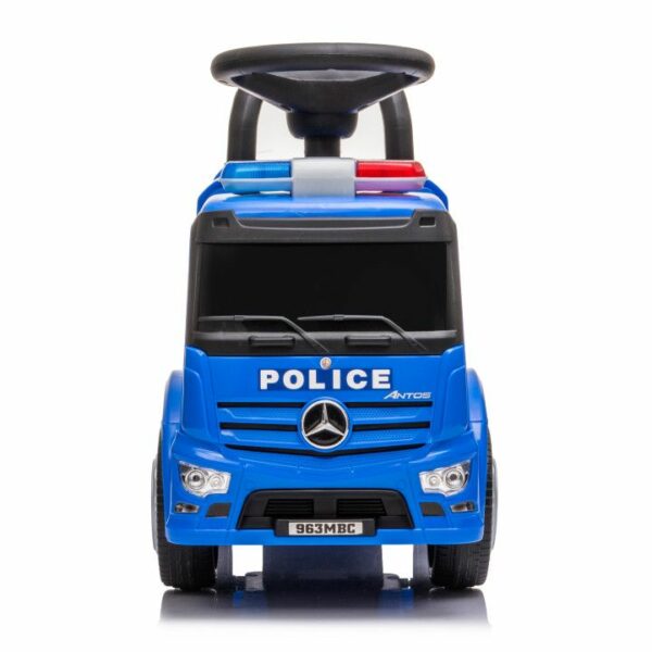 Otroški naslonjač - policijski avto | modra