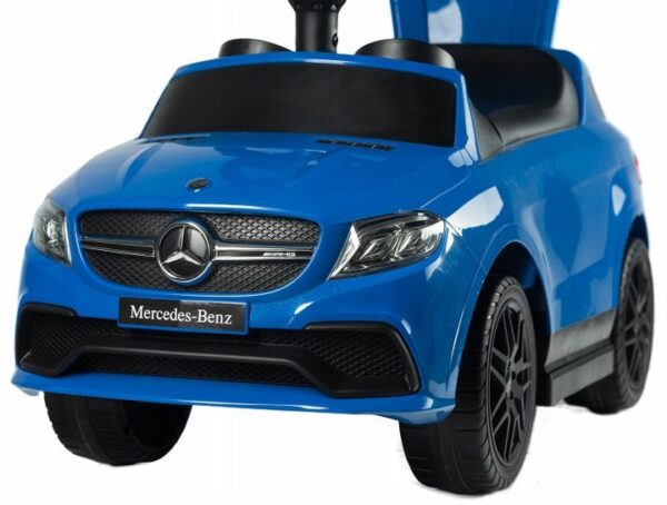 Otroški skuter z vodilno palico Mercedes AMG GLE | modra