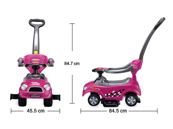 Otroški voziček, voziček, hodulja 3v1 | vijolična