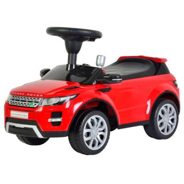 Otroški naslonjač - avto Land Rover | rdeča