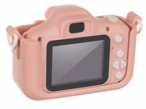 Otroški digitalni fotoaparat + 16 GB micro SD | roza