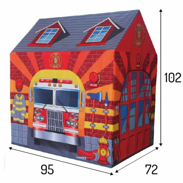 Otroški šotor - hiša | gasilci