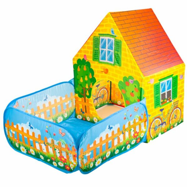 Otroški šotor z vrtom / suhim bazenom - kmetija