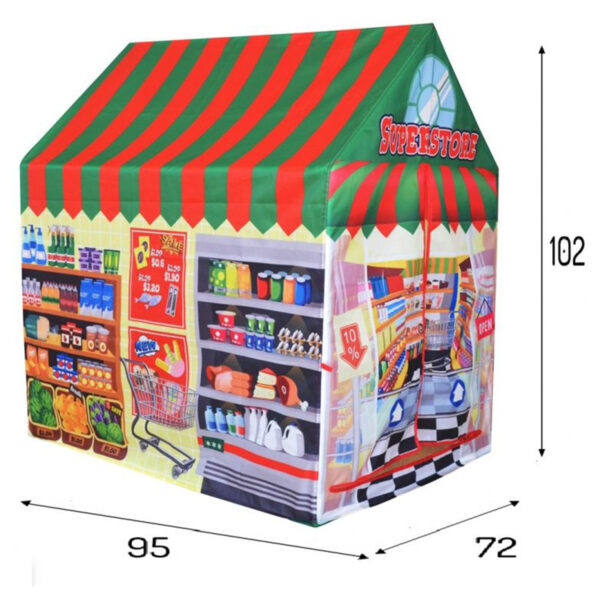 Otroški šotor - supermarket | IPLAY