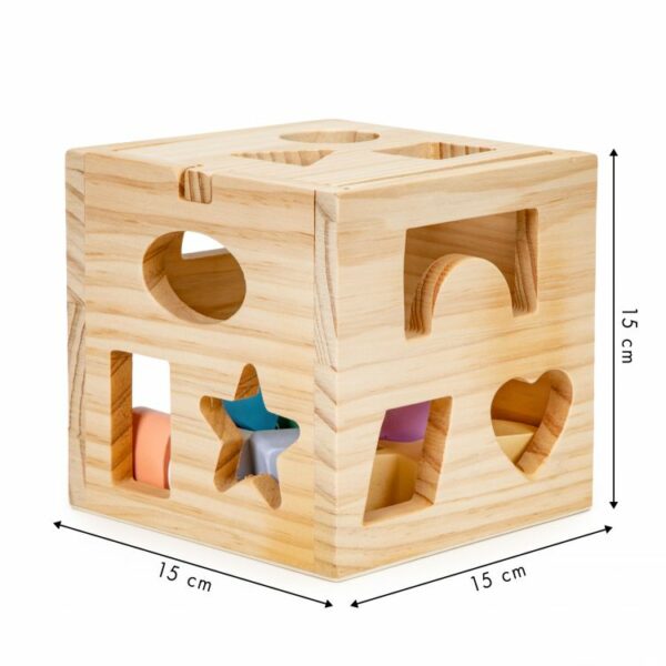 Didaktična kocka za razvrščanje | 15 x 15 cm