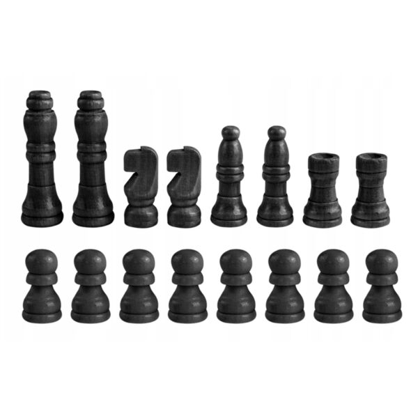 Lesena šahovska igra 3v1 | 30x30cm