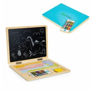 Lesen izobraževalni prenosni računalnik s tablo | modra