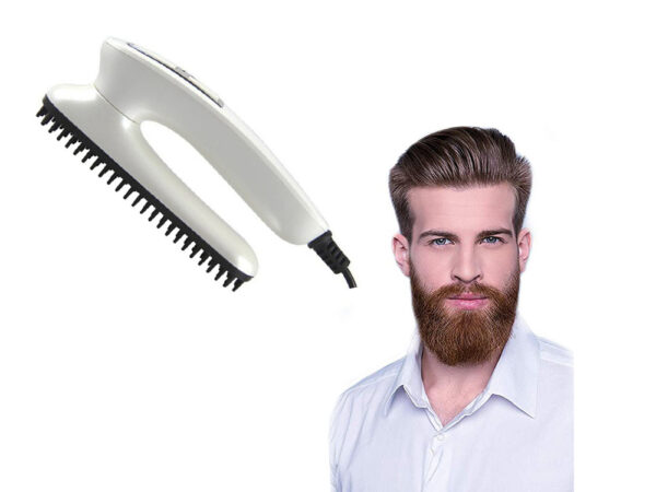 Električna krtača za lase in brado