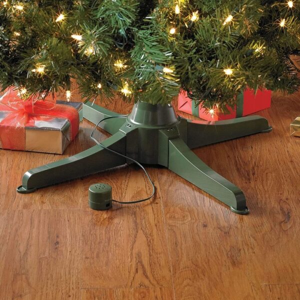 Električno vrtljivo stojalo za božično drevo