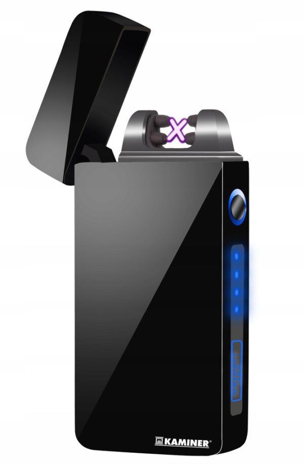 Električni plazemski vžigalnik z USB | črna