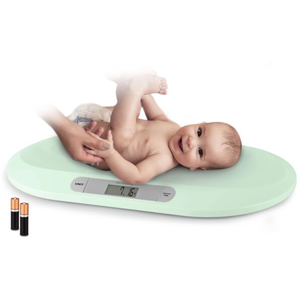 Elektronska tehtnica za dojenčke - do 20 kg | zelena