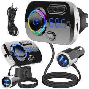 FM bluetooth avtomobilski oddajnik USB 5.0 8v1