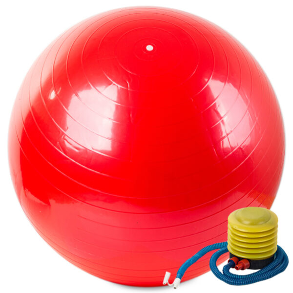 Fitlopta - Gimnastična žoga s črpalko 75 cm | rdeča