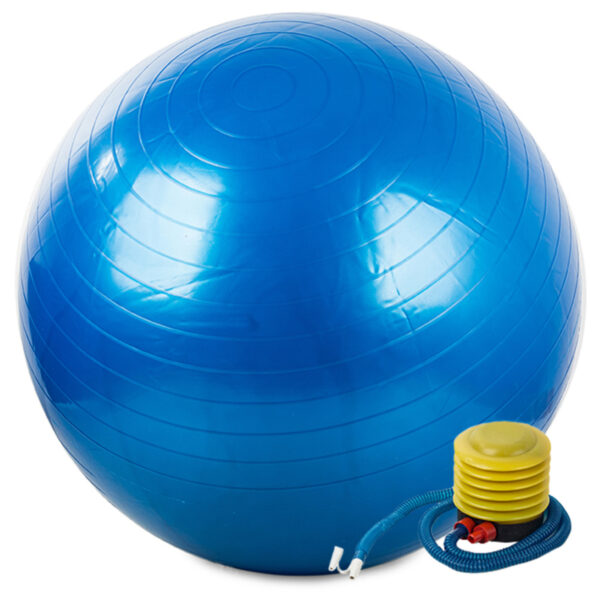 Fitball - gimnastična žoga s črpalko 75 cm | modra