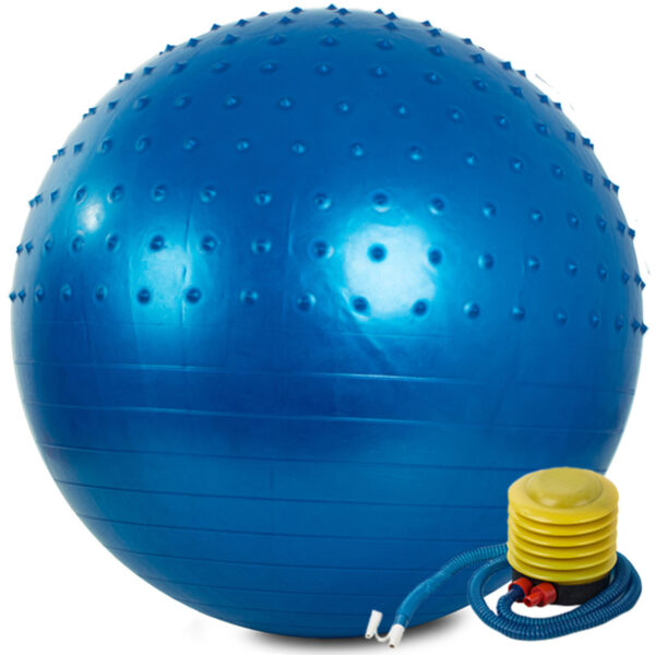 Fitlopta - žoga za gimnastiko + črpalka 55 cm | modra