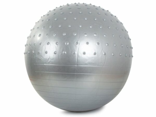 Fitlopta - žoga za gimnastiko + črpalka 55 cm | siva