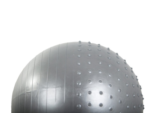 Fitlopta - žoga za gimnastiko + črpalka 65 cm | siva