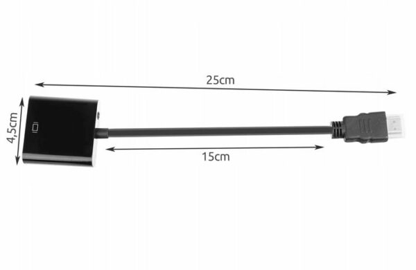 Kabelski adapter HDMI/VGA