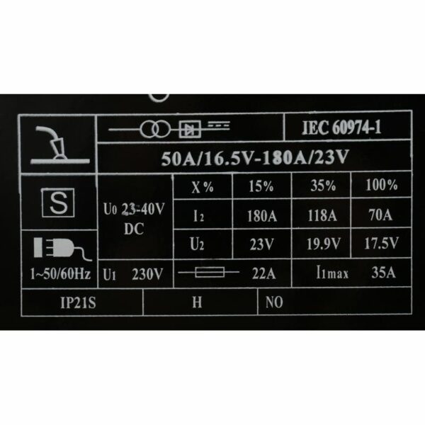 Inverterski MIG/MAG varilnik FLUX 200A | KD830