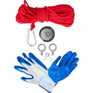 Neodimov magnet KD10415 | rokavice in vrv 140 kg