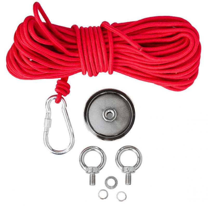 Neodim magnet 180kg z vrvjo - magnetni ribolov | KD10418