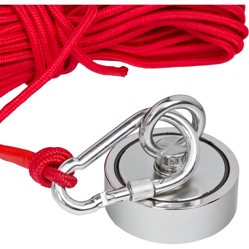 Neodim magnet 180kg z vrvjo - magnetni ribolov | KD10418