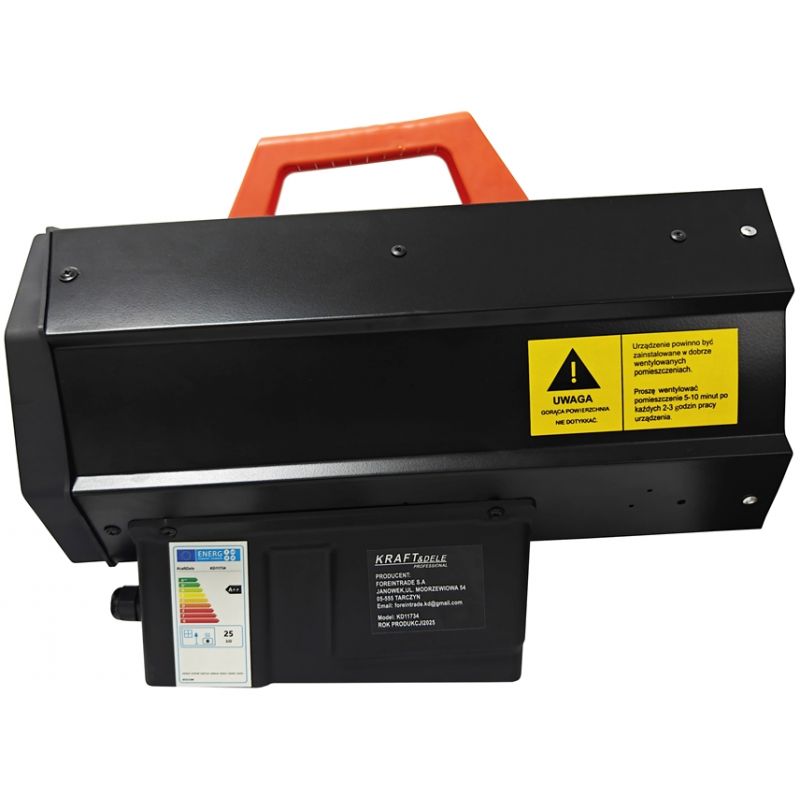 Plinski grelnik 25 kW + regulator in cev | KD11734