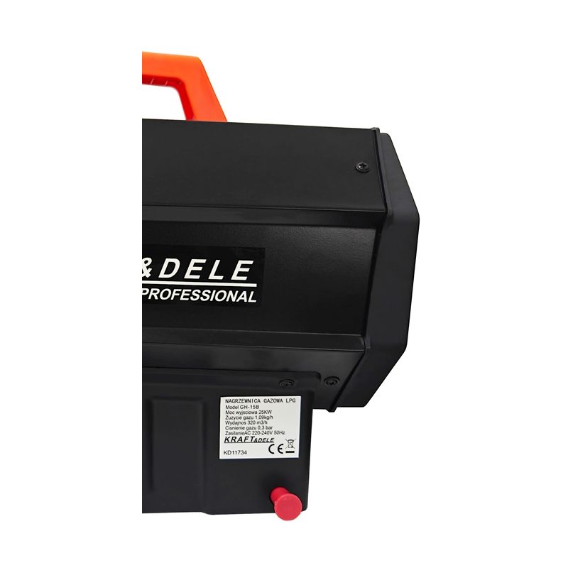 Plinski grelnik 25 kW + regulator in cev | KD11734