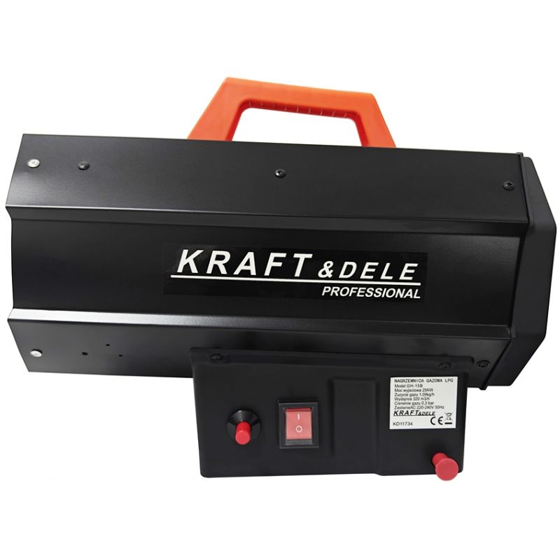 Plinski grelnik 25 kW + regulator in cev | KD11734