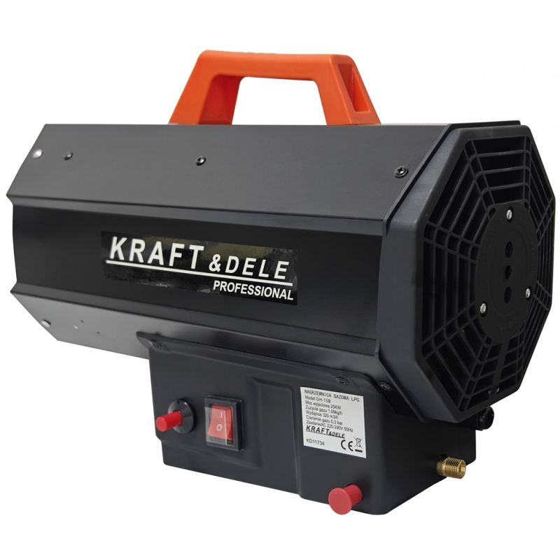 Plinski grelnik 25 kW + regulator in cev | KD11734