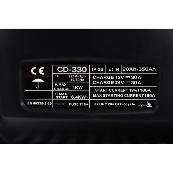 Polnilec avtomobilskih akumulatorjev 180A 12/24V, 20- 450Ah | KD1901