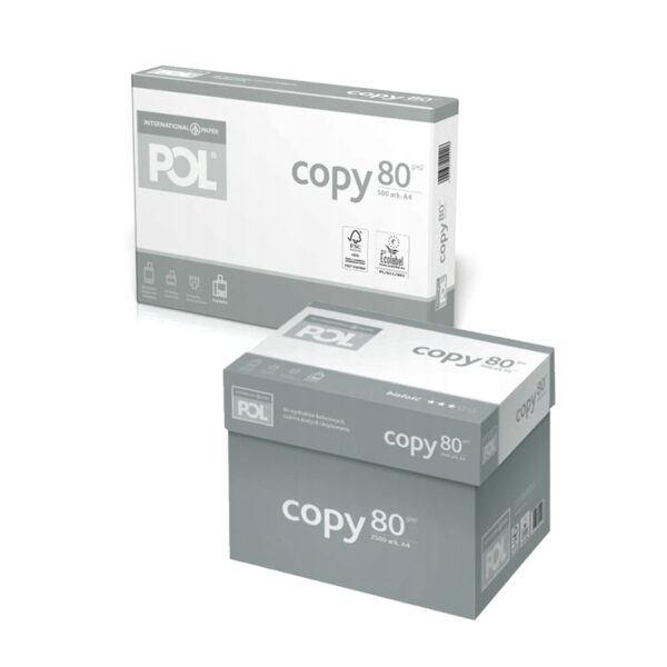 Pisarniški papir A4/80g - 500 listov | POLCOPY