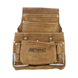 Usnjena torbica za orodje -10 predalčkov | AW30603