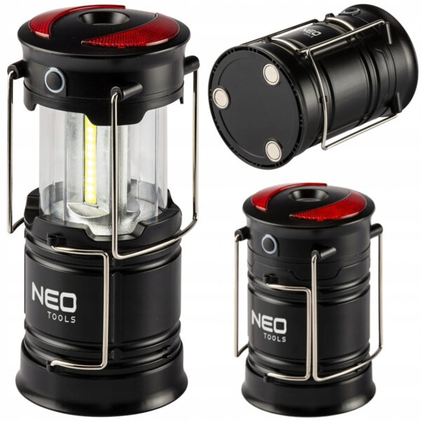 LED svetilka za kampiranje 200lm 3v1 NEO | 99-030
