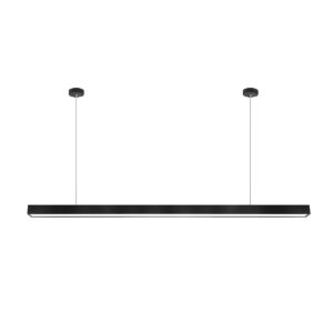 LED linearna svetilka - črna | topla bela