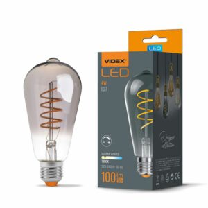 LED žarnica z možnostjo zatemnitve E27 | 4W ST64 Graphite