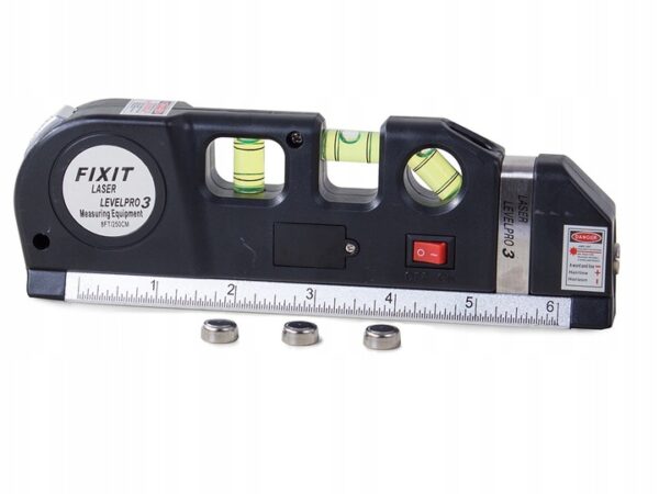 Laserski nivelir z merilnim trakom | 250 cm