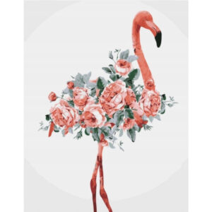 Slikanje po številkah - Flamingo | 40X50cm