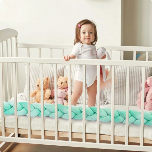Mantinel za otroške posteljice - pletenina 3 m | meta