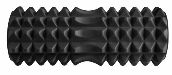 Masažni valj - 32,5x14x2 cm | črna