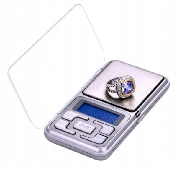 Mini digitalna žepna tehtnica 500g/0,1g | LCD